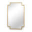 Fiona Rectangle Metal Wall Mirror