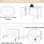 White Rectangular Drop Leaf Dining Table, Style, Suitable For 4 In Room Table With Leaf, Design, Seats Kitchen Or