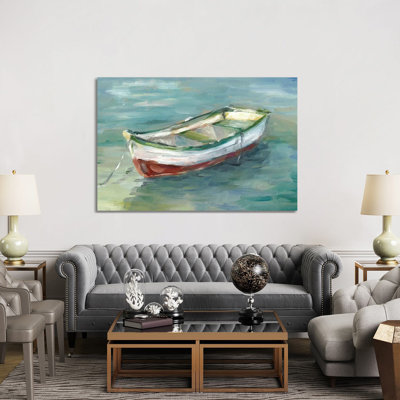 By The Shore I by Ethan Harper - Wrapped Canvas Painting