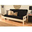 Johnte Full-Size Futon Frame and Full-Size Innerspring Mattress-779531879-779531878-732958397