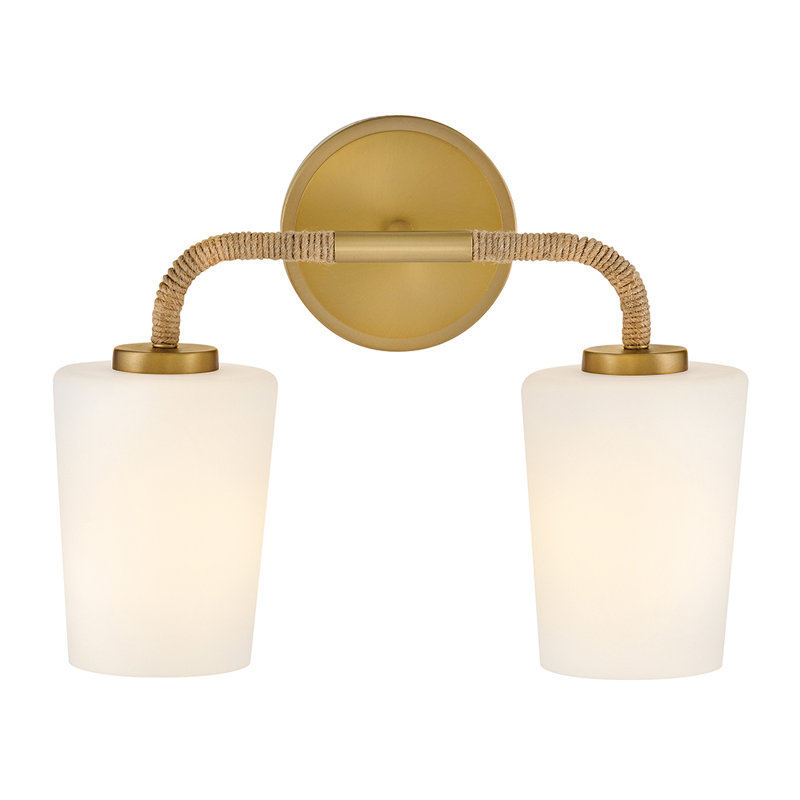 Everlee Bath Vanity Fixture w/ Rope Accents, 2