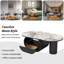 Pedestal Coffee Table with Storage