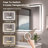 LED Bathroom Mirror with Anti-Fog, Backlit And Front Lighted Bathroom Mirrors For Wall-1177587199