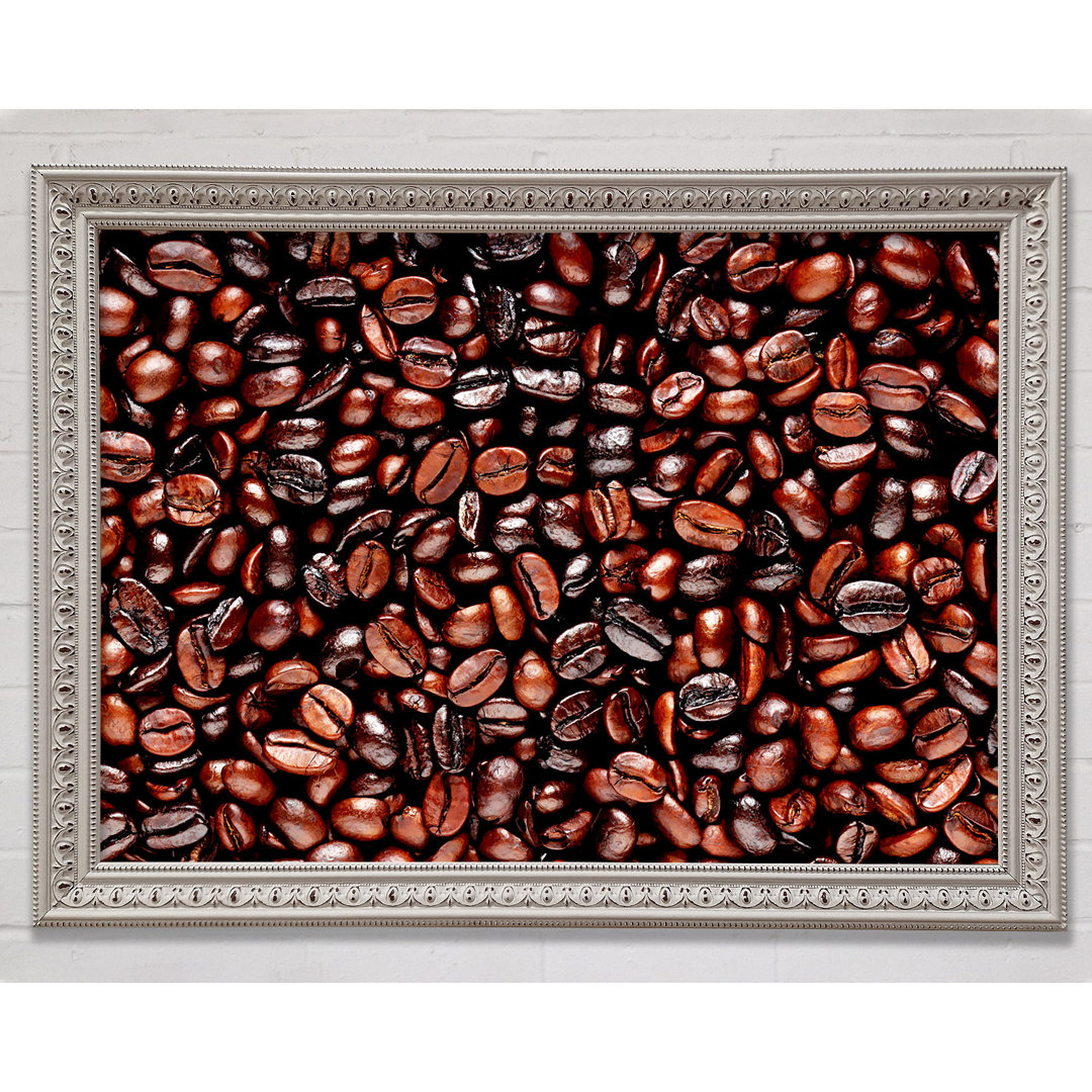 Just Coffee Beans - Einzelne Bilderrahmen Kunstdrucke