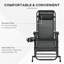 Chaises berçantes d'extérieur 2 pièces Outsunny-1941879843