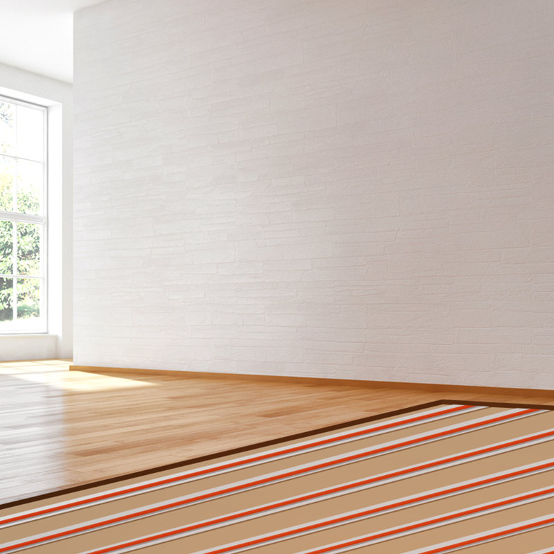 VEVOR PEX Heat Transfer Plates 4 ft, Radiant Heat Plates for 3/4" PEX Pipe, Durable Aluminum, 0.08" H x 4" W x 0.3" D