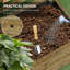 Briannie Wood Elevated Planter