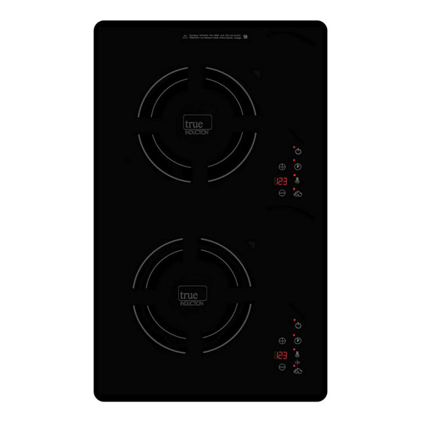 True Induction TI-1+2B Built-in RV Stove with Double GAS Burner and Electric Induction Cooktop