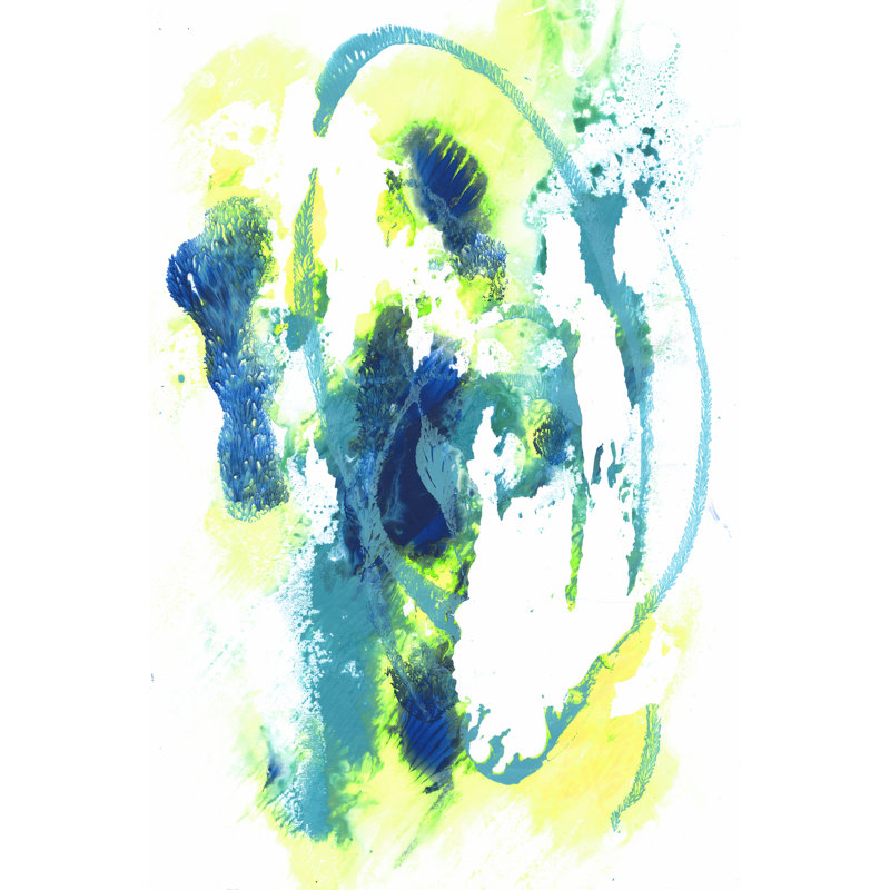 Positive Vibes I by Joyce Combs - Wrapped Canvas Print, 46cm H x 30cm W x 3.8cm D