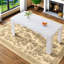 Tables de salle à manger (table seulement, sans chaises, avec plateau et pieds), table de salle à manger en marbre MDF 71 po Modern Home