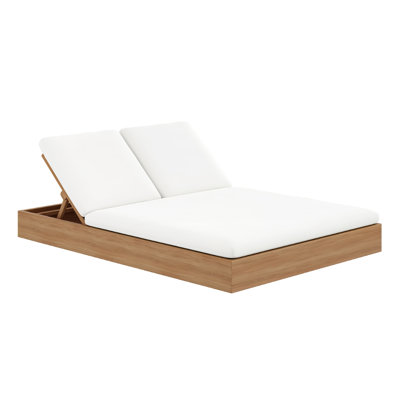 Beja Double Chaise Lounge - Natural