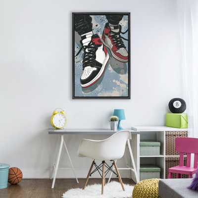 Casual Streetwear Sneakers Floating Frame, design by Ray Powers