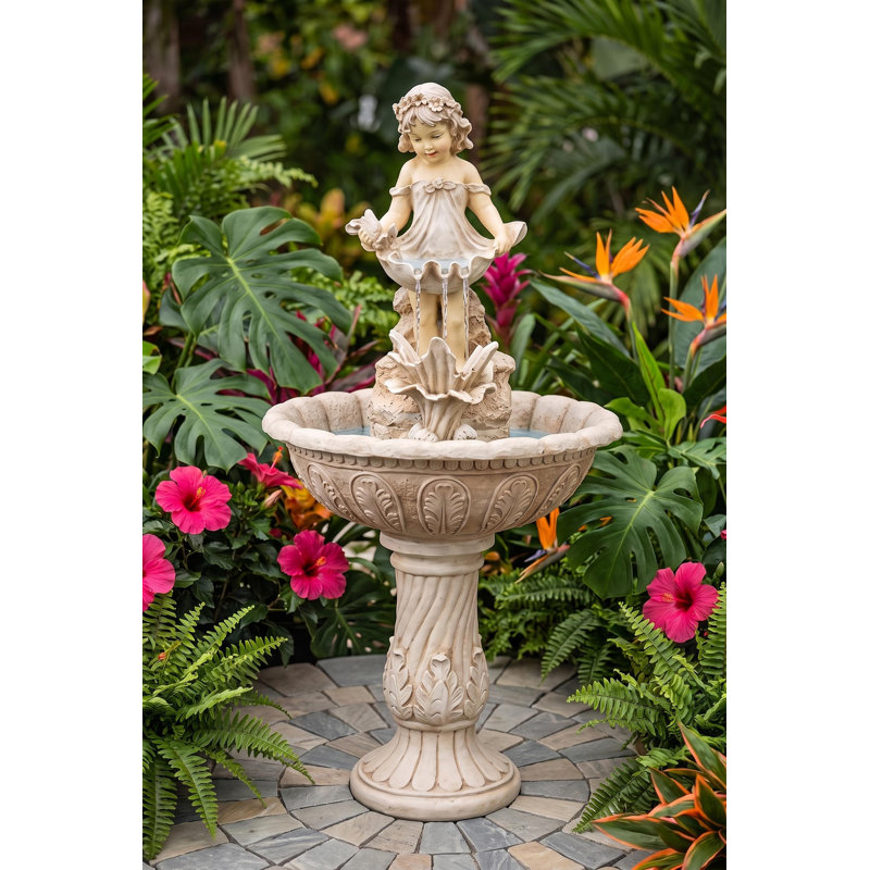 Fontaine à tablier en résine