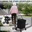 105cm H x 54.9cm W Utility Cart