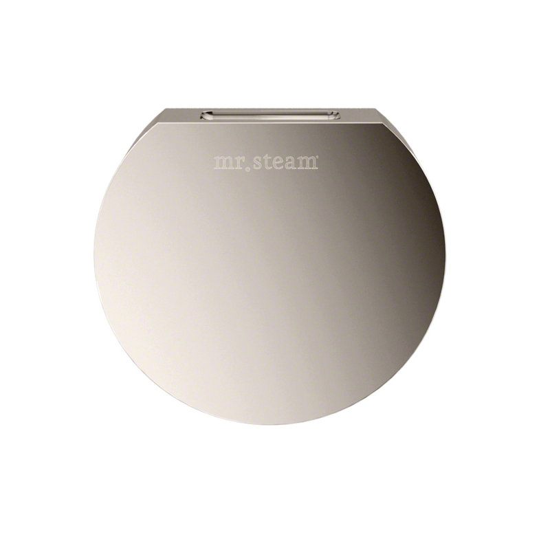 Pièce ronde de générateur de vapeur Steamhead, Nickel poli
