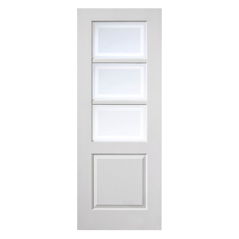 Andorra Internal Door Primed, 198.1cm H x 83.8cm W x 3.5cm D
