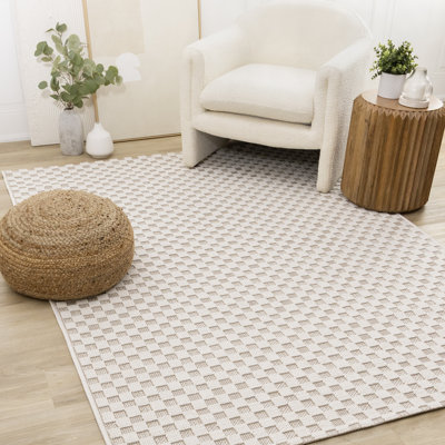 Tapis texturé bouclé Cano