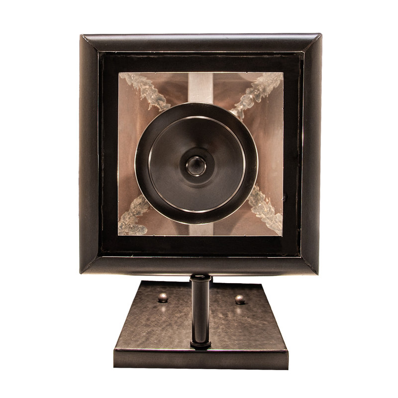 2 - Light Armed Sconce, 22" H x 9" W x 9" D, Craftsman Brown