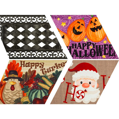 Non-Slip Christmas Outdoor Doormat
