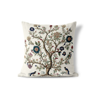 Floral Square Cushion
