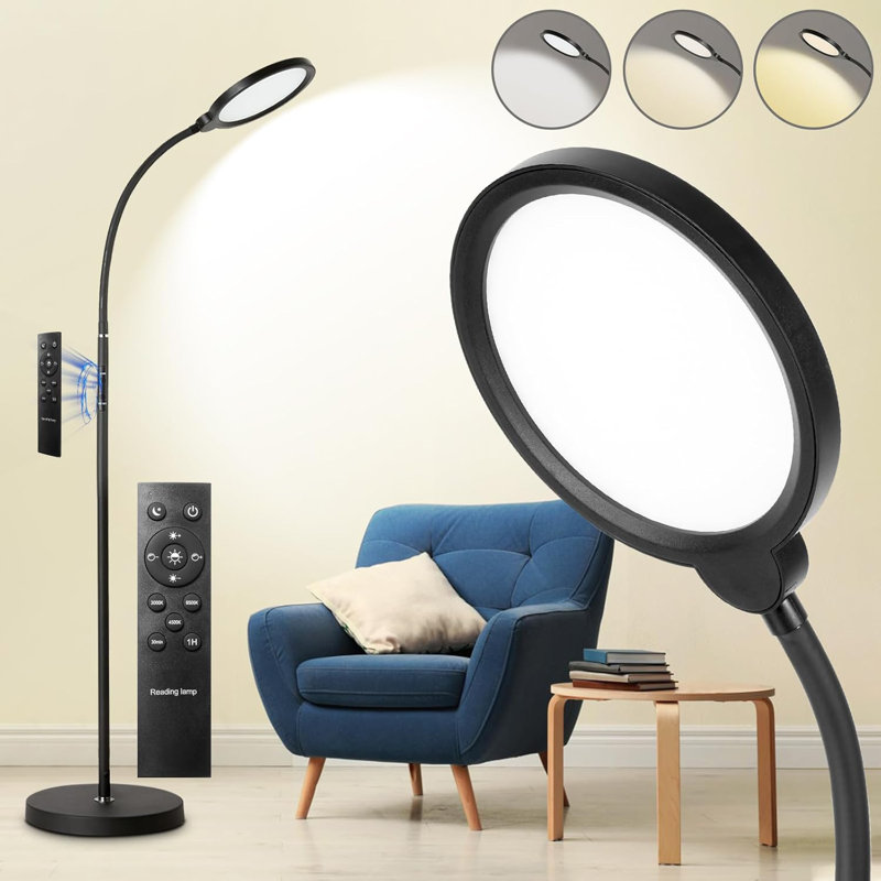 Lampe haute moderne 3 couleurs