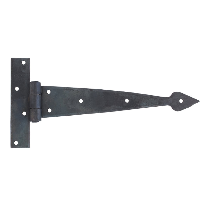 Pair Door Hinges, 12.2cm H x 23cm W x 1.6cm D, Beeswax