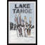 «Winter in Lake Tahoe», reproduction d'art sur papier encadrée-1338913143