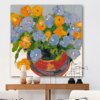 "Potted Plant I" Print on Wrapped Canvas