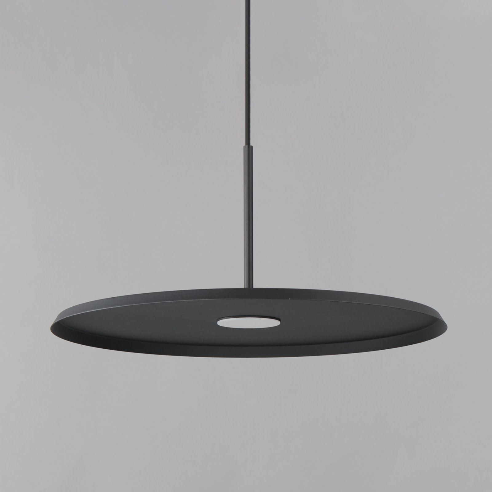 Celie Single Light LED Pendant, Black