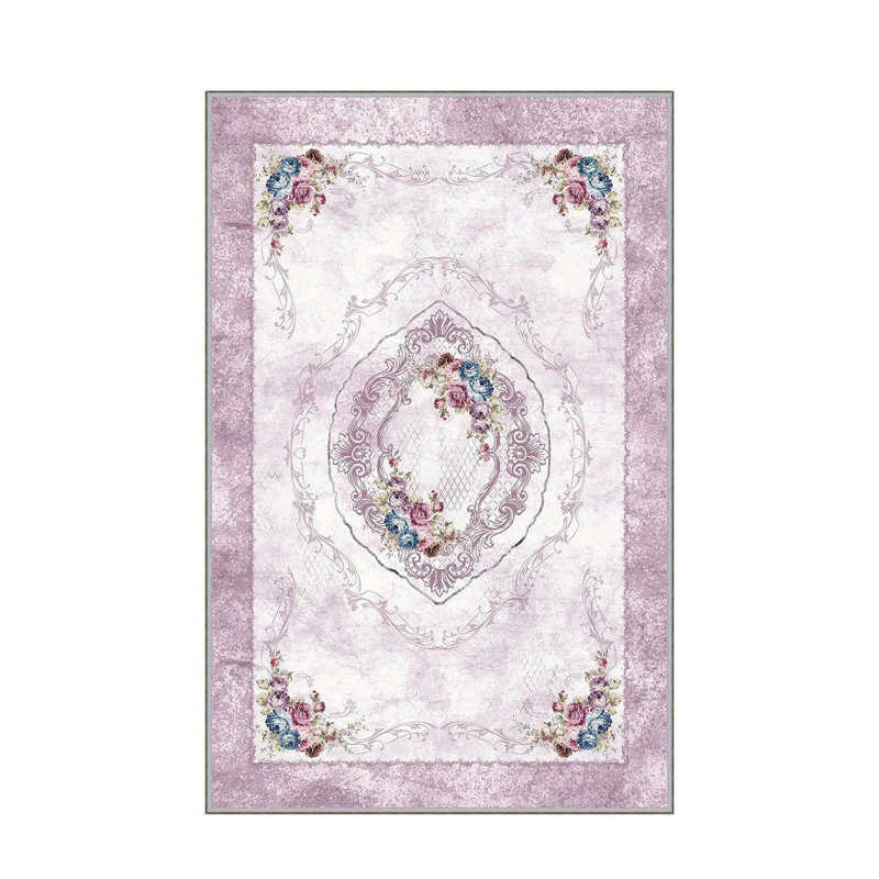 Antibacterial Hall Carpet, 31.5 x 59.1 inches | 100% Polyester, 0.4 in Pile Height, Non-Slip PVC Felt Dot Underside | Machine Washable, 3D Digital Printing | Durable & Stylish for Entryway, Living Room, or Bedroom