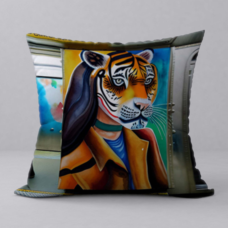 Reversible Throw Pillow