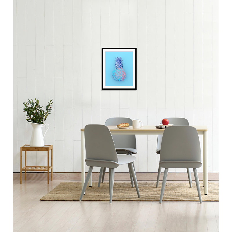 Pineapple - Single Picture Frame Print, 40 cm H x 30 cm W
