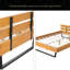 Cadre de lit en bois de pin-1606163425