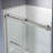 WOODBRIDGE 60" x 32" Alcove Soaking Bathtub & 4-Piece Direct-to-Stud Surround with Right Drain & 57.5–60" Frameless Double Sliding Tub Door with Soft-Close, Clear Tempered Glass, Matte Black-122123757-122123761