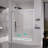 Frame Double Sliding Soft-Close Shower Doors, Bathroom Sliding Shower Door,  (6Mm) Thick Tempered Glass Door-120129650
