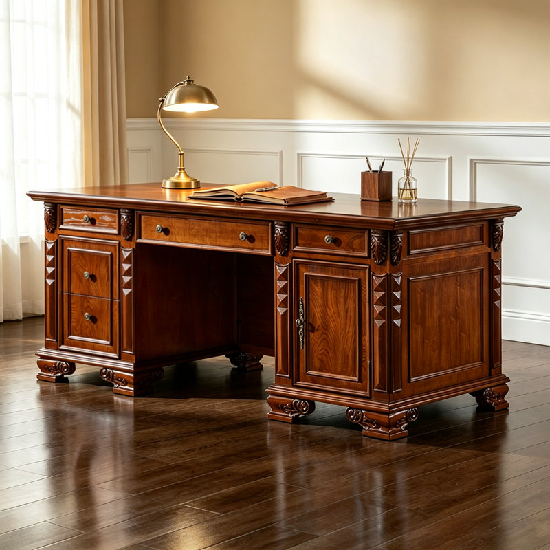 Grand rangement fonctionnel en bois, H 30,71 po x l 78,74 po x P 39,37 po