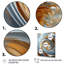 Spirale abstraite blanche et dorée - spirales abstraites-268117595-268117594