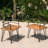 ZION INDUSTRIAL WOOD AND METAL CHAIR (Set Of 2)