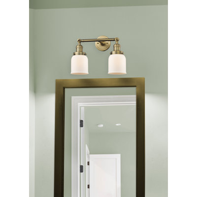 Bell 2 Light 19" Bath Vanity Light