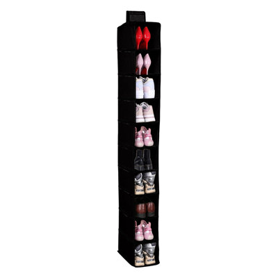 10 Layer Storage Bag Shoes Storage Hanging Bag Cloth Art Wardrobe Storage Bag
