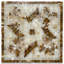 4.7 in. x 4.7 in. Marble Tile
