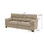 Canapé 3 places, mobilier de salon moderne, canapé en tissu texturé-792336736