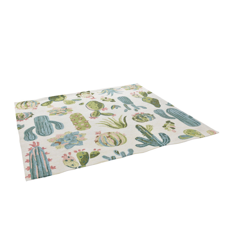 Duprey Hand Woven Hand Tufted Area Rug, Square 180cm