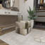 Tabouret de salon en cuir-2090240303