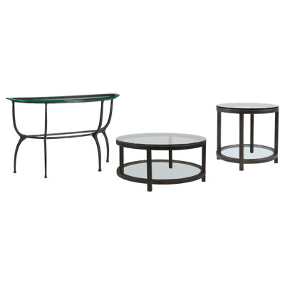 Ensemble de tables basses 2 pièces Metal Designs