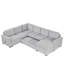 Canapé modulaire 5 pièces Godard-117093426