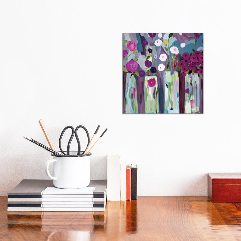 Que Sera Sera by Carrie Schmitt - Wrapped Canvas Painting, 30.48 cm H x 30.48 cm W