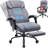 Office Chair With 6 Points Vibration Massage Ergonomic Executive Office Chair Reclining High Back With Foot Rest-1243267812