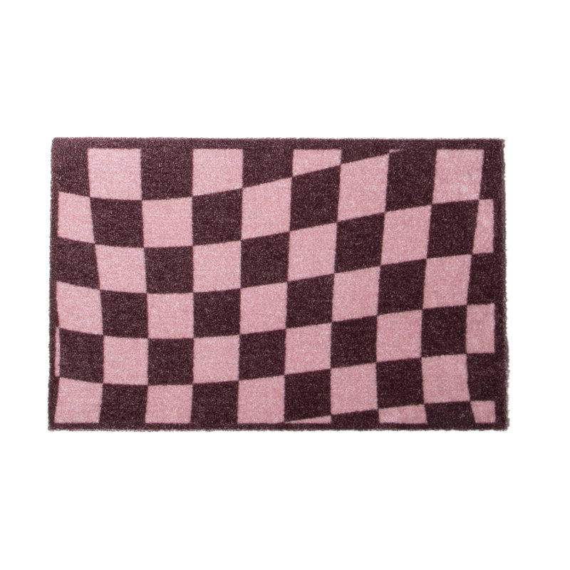 Non-Slip Geometric Doormat, 60x40cm