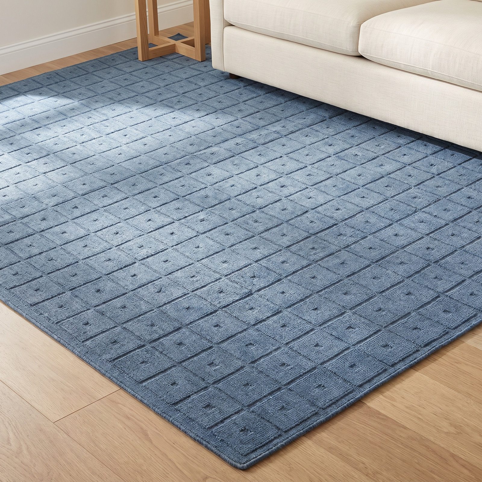 Vivora Squared Hand-Loomed Rug, Rectangle 7'9" x 9'9"